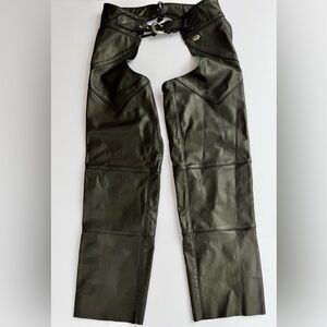 Men’s Genuine Harley Davidson USA Made Leather Chaps Size Large​​